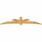 Ekena Millwork Alberta Rough Sawn Timber Gable Bracket, Western Red Cedar, 96"W x 24"H x 2"D x 6"F, 6/12 Pitch GBW096X24X0206ALB00RWR - alternate 5